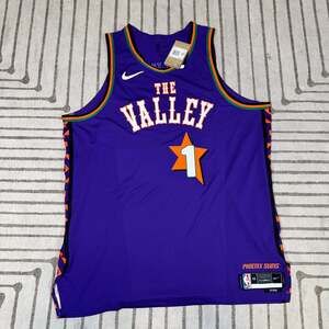 Phoenix Suns authentic 'The Valley' City Edition Nike NBA Jersey Size 56 XXL